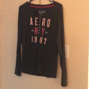 COPY - Awesome long sleeve bling juniors Aeropostale top!